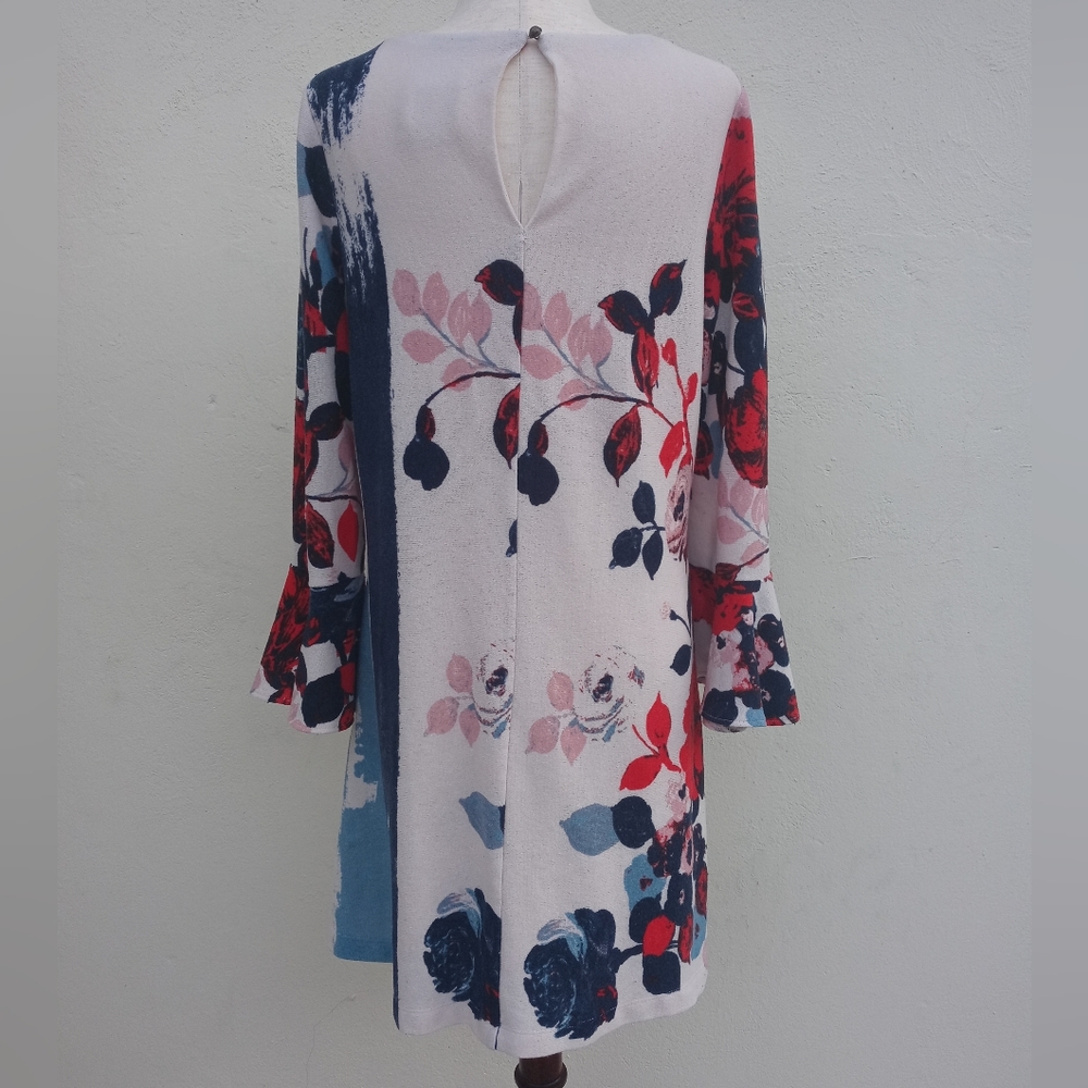 Maeve Anthousia Knit Floral Swing Dress - Picture 7 of 12